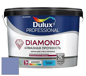 Краска DULUX LUXIUM DIAMOND MATT матовая краска цвет 70BB 28/224 Martian skies 5