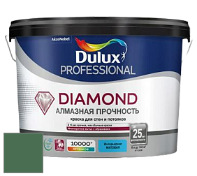 Краска DULUX LUXIUM DIAMOND MATT матовая краска цвет 81GY 15/202 Green Monster