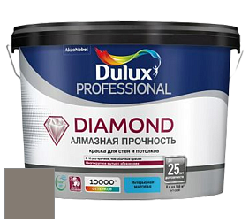Краска DULUX LUXIUM DIAMOND MATT матовая краска цвет 02YY 22/055 Clay Oven