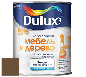 Краска DULUX LUXIUM МЕБЕЛЬ И ДЕРЕВО матовая краска цвет 10YY 09/200 Italian Ochre