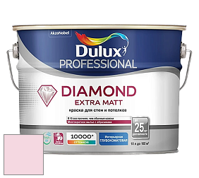 Краска DULUX LUXIUM DIAMOND EXTRA MATT глубокоматовая краска цвет 36RR 75/114 Strawberry Bonbon