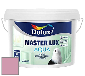 Краска DULUX LUXIUM MASTER LUX AQUA полуглянцевая краска цвет 50RR 43/228 