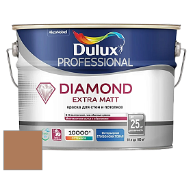 Краска DULUX LUXIUM DIAMOND EXTRA MATT глубокоматовая краска цвет 80YR 26/323 