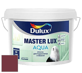 Краска DULUX LUXIUM MASTER LUX AQUA полуглянцевая краска цвет 98RR 07/325 