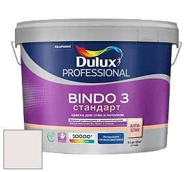 Краска DULUX LUXIUM BINDO 3 Стандарт глубокоматовая краска цвет 30RR 83/015 
