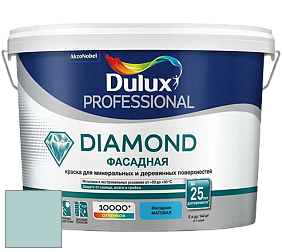 Краска DULUX LUXIUM DIAMOND ФАСАДНАЯ матовая краска цвет NCS S 1515-B50G 
