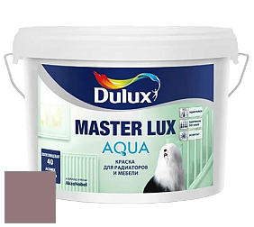 Краска DULUX LUXIUM MASTER LUX AQUA полуглянцевая краска цвет 90RR 22/126 