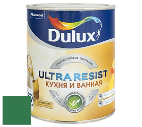 Краска DULUX LUXIUM ULTRA RESIST КУХНЯ И ВАННАЯ полуматовая ультрастойкая краска цвет 90GY 16/354 Amazon Leaf