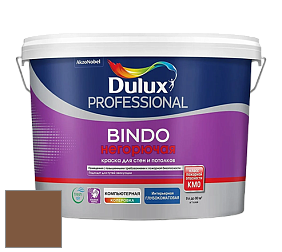 Краска DULUX LUXIUM BINDO НЕГОРЮЧАЯ 9л глубокоматовая краска цвет NCS S 6030-Y30R 