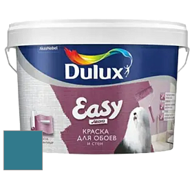 Краска DULUX LUXIUM EASY матовая краска цвет NCS S 4040-B10G 