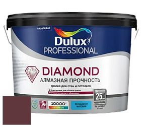 Краска DULUX LUXIUM DIAMOND MATT матовая краска цвет 72RR 07/173 Plum Jam
