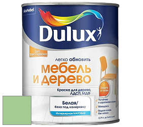 Краска DULUX LUXIUM МЕБЕЛЬ И ДЕРЕВО матовая краска цвет NCS S 1040-G20Y 