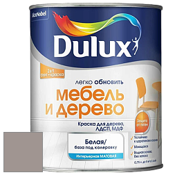 Краска DULUX LUXIUM МЕБЕЛЬ И ДЕРЕВО матовая краска цвет 60YR 33/047 Hiking Trail