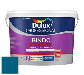 Краска DULUX LUXIUM BINDO НЕГОРЮЧАЯ 9л глубокоматовая краска цвет 90BG 11/262 Huron Lake