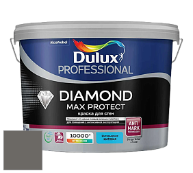 Краска DULUX LUXIUM DIAMOND MAX PROTECT матовая краска цвет 17YY 16/022 Sacred Grey