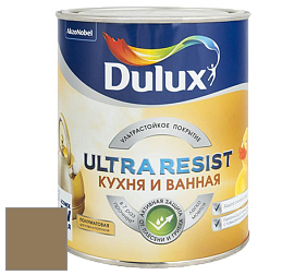 Краска DULUX LUXIUM ULTRA RESIST КУХНЯ И ВАННАЯ полуматовая ультрастойкая краска цвет NCS S 5020-Y10R 