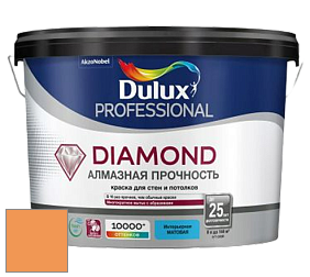 Краска DULUX LUXIUM DIAMOND MATT матовая краска цвет 83YR 44/540 Tangerine Fizz