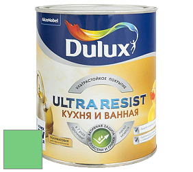 Краска DULUX LUXIUM ULTRA RESIST КУХНЯ И ВАННАЯ полуматовая ультрастойкая краска цвет NCS S 0560-G10Y 