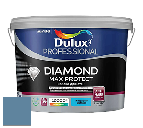 Краска DULUX LUXIUM DIAMOND MAX PROTECT матовая краска цвет NCS S 4030-R90B 