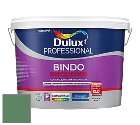 Краска DULUX LUXIUM BINDO НЕГОРЮЧАЯ 9л глубокоматовая краска цвет 90GY 20/246 