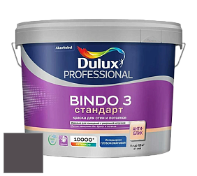 Краска DULUX LUXIUM BINDO 3 Стандарт глубокоматовая краска цвет 30RR 08/044 