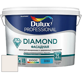 Краска DULUX LUXIUM DIAMOND ФАСАДНАЯ матовая краска цвет 93YR 86/030 Fluffy Clouds