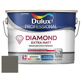 Краска DULUX LUXIUM DIAMOND EXTRA MATT глубокоматовая краска цвет 53YY 15/038 November Storm