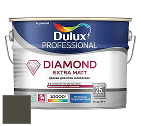 Краска DULUX LUXIUM DIAMOND EXTRA MATT глубокоматовая краска цвет NCS S 8010-G70Y 
