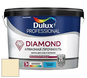 Краска DULUX LUXIUM DIAMOND MATT матовая краска цвет 58YY 88/180 Soft Yellow