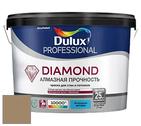 Краска DULUX LUXIUM DIAMOND MATT матовая краска цвет 09YY 28/180 Rocky Earth