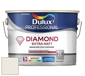 Краска DULUX LUXIUM DIAMOND EXTRA MATT глубокоматовая краска цвет 00YY 83/034 Spanish White