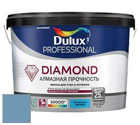 Краска DULUX LUXIUM DIAMOND MATT матовая краска цвет NCS S 3030-R90B 