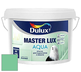 Краска DULUX LUXIUM MASTER LUX AQUA полуглянцевая краска цвет 10GG 48/366 