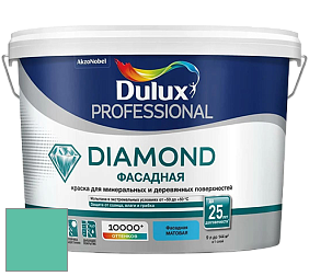 Краска DULUX LUXIUM DIAMOND ФАСАДНАЯ матовая краска цвет 50GG 41/379 Minted glory 5