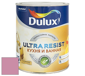 Краска DULUX LUXIUM ULTRA RESIST КУХНЯ И ВАННАЯ полуматовая ультрастойкая краска цвет 50RR 38/261 Summer surprise 6