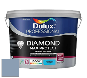 Краска DULUX LUXIUM DIAMOND MAX PROTECT матовая краска цвет NCS S 3020-R80B 