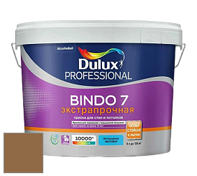 Краска DULUX LUXIUM BINDO 7 Экстрапрочная матовая краска цвет 00YY 19/261 Goldstone