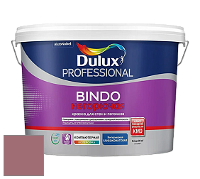 Краска DULUX LUXIUM BINDO НЕГОРЮЧАЯ 9л глубокоматовая краска цвет 90RR 22/227 
