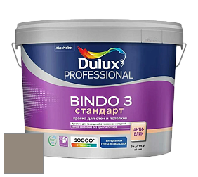 Краска DULUX LUXIUM BINDO 3 Стандарт глубокоматовая краска цвет NCS S 5005-Y20R 