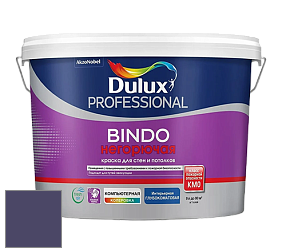 Краска DULUX LUXIUM BINDO НЕГОРЮЧАЯ 9л глубокоматовая краска цвет NCS S 6030-R60B 