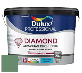 Краска DULUX LUXIUM DIAMOND MATT матовая краска цвет NCS S 4030-G10Y 