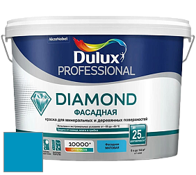 Краска DULUX LUXIUM DIAMOND ФАСАДНАЯ матовая краска цвет NCS S 2060-B 