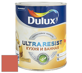 Краска DULUX LUXIUM ULTRA RESIST КУХНЯ И ВАННАЯ полуматовая ультрастойкая краска цвет 30YR 25/463 African Tulip