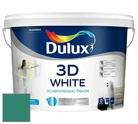 Краска DULUX LUXIUM 3D WHITE матовая краска цвет NCS S 4040-B80G 
