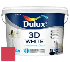Краска DULUX LUXIUM 3D WHITE матовая краска цвет RAL 3018 