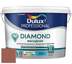 Краска DULUX LUXIUM DIAMOND ФАСАДНАЯ матовая краска цвет NCS S 4040-Y70R 