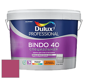 Краска DULUX LUXIUM BINDO 40 Специальная полуглянцевая краска цвет 49RR 17/416 Rose Reaction