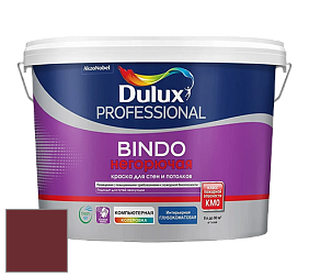 Краска DULUX LUXIUM BINDO НЕГОРЮЧАЯ 9л глубокоматовая краска цвет 95RR 07/271 Red Earth