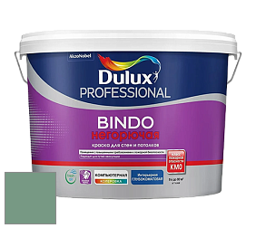 Краска DULUX LUXIUM BINDO НЕГОРЮЧАЯ 9л глубокоматовая краска цвет 10GG 29/179 