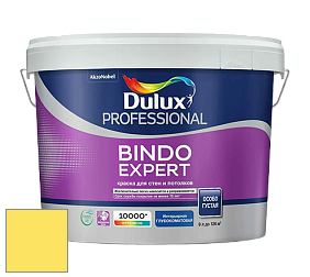 Краска DULUX LUXIUM BINDO EXPERT глубокоматовая краска цвет 62YY 78/618 Lemon Lady